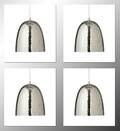 Fire pendler, model Olive, nikkel finish 4