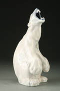 Royal Copenhagen. Isbjørn af porcelæn. Nr. 502, 1. sort. 
