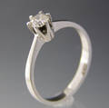 Solitaire ring ca. 0.25 ct.