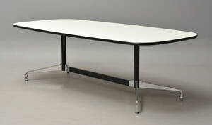 Charles Eames. Segmented table. Boatshape, L. 230 cm