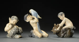 Royal Copenhagen. Figurer af porcelæn. 3