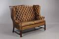 Chesterfield stil. To-pers. sofa