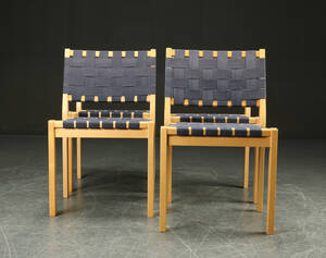 Alvar Aalto. Fire stole af birk, model 611 4