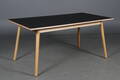 Poul M. Volther. Spisebord model C35B. Sort laminat.