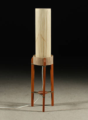 Golvlampa, teak, 195060-tal