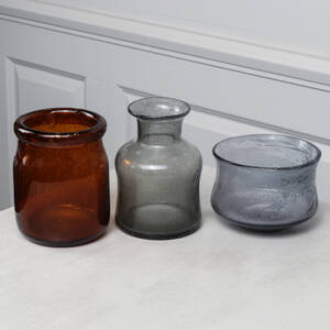 ERIK HÖGLUND, 3 delar, glas, Boda