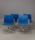 Charles  Ray Eames, stolar EA-108, 4 st 