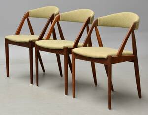 Kai Kristiansen. Tre stole, teaktræ 3