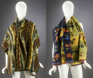 Kenzo. To halstørklæder af uld 2