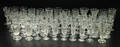 Samling snapsglas, 1900-talets början, ca 58 st 58