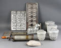 Samling konditorforme mm. 10