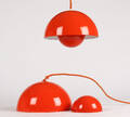 Verner Panton. Par Flowerpot pendler 2