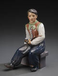 Dahl Jensen figur af porcelæn nr. 1300.  1. sort. 