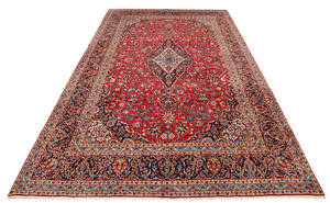 Persisk handknuten matta Kashan, 410x305 cm Denna vara har satts till omförsäljning under nytt varunummer4310068