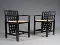Charles Rennie Mackintosh 1868-1928. Candida Cottage Armchair Denne auktion er annulleret - se nu vare 1934918