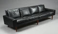 Dansk møbelproducent. Fire- pers. sofa, 1960erne