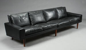 Dansk møbelproducent. Fire- pers. sofa, 1960erne