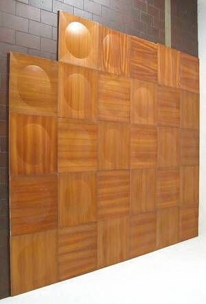 Graphische Wandelemente  Wandverkleidung der 196070er Jahre 29