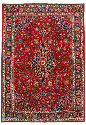 Persisk handknuten matta Mashad, 300x205 cm