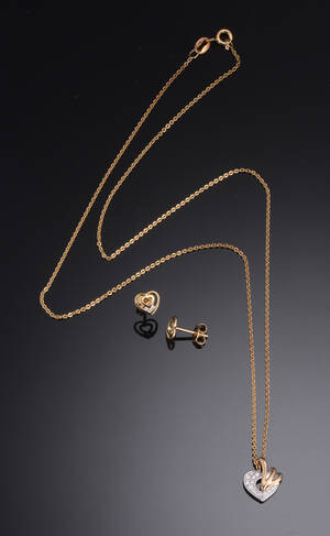 Aagaard smykkesæt af guld 3