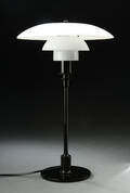 Poul Henningsen. PH 32 bordlampe Black Chrome. 