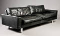 Lædersofa.