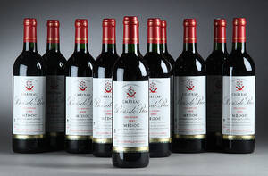 12 flasker Chateau Roc de Boissac, Medoc, cru artisan 1999 12 