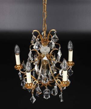 Prismekrone, messing