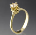 Solitaire ring ca. 0.50 ct.