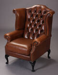 Chesterfield wingchair  øreklapstol 