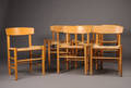 Børge Mogensen. 1914-1972. Otte stole, model J39 8