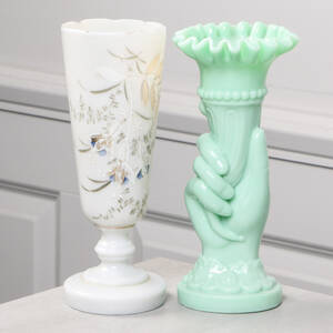 VASER, 2 st, oplinglas, 1800-tal