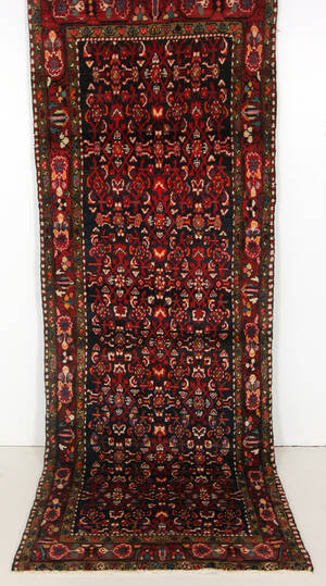 Handknuten persisk gallerimatta, Mahal 300 x 110 cm