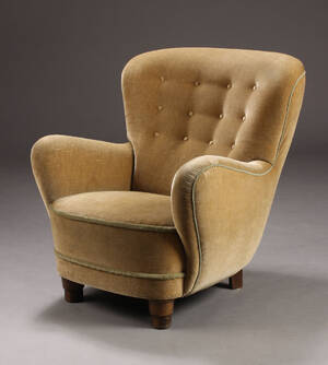 Dansk møbelproducent. Lænestol, 193040erne 