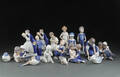 Bing  Grøndahl, samling figurer af porcelæn 18