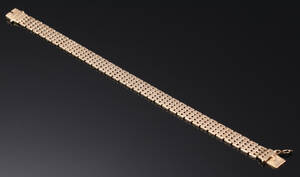 Armbånd af 14 k guld