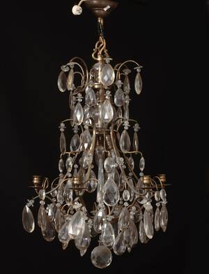 Ljuskrona, barockstil, 1900-talets första hälft