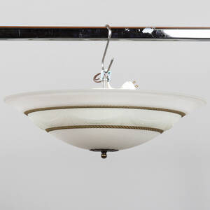 PLAFOND, frostat glas