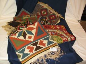 BUNT VÄVNADER BLA RÖLAKAN