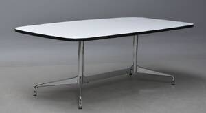 Charles Eames. Bord, Segmented table. Boatshape L. 213 cm 