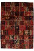 Persisk Patchwork tæppe, 302 x 213 cm.