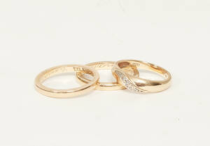 Ringar, 18-k guld