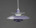 Poul Henningsen. PH5 pendel, lilla