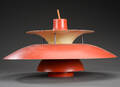 Poul Henningsen. PH 5 pendel, rødlakeret