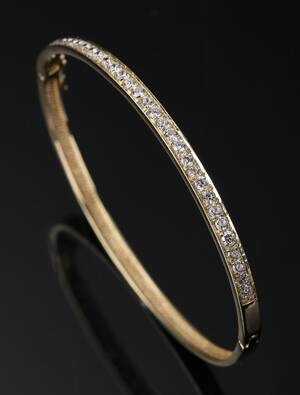 Armring i 14 kt guld