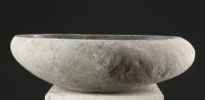 Unika vask af flodsten