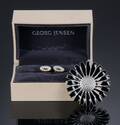 Georg Jensen. Daisy smykkesæt af sølv 3