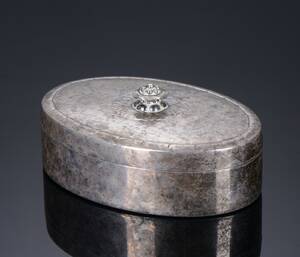 Georg Jensen smykkeæske af sterling sølv