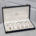 ROSENHOLM, Kaffeskedar, 12st, silver