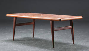 Sofabord af teak, 1950erne, dansk møbelproducent
